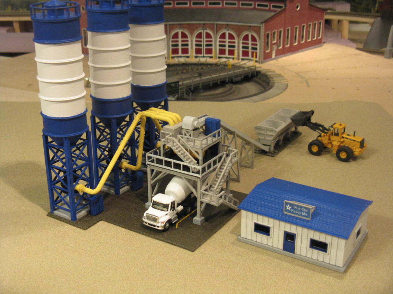 Download free STL file HO Scale Concrete Factory • 3D printing model ...
